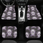 Mexico calaveras candy skull Car Seat Covers car mats, day of the dead car seat cover mats, dia de los muertos car accessories covers mats
