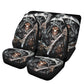Grim reaper death skull Car Seat Cover car mat, Halloween car seat cover mat gothic skull car seat protector covers mat skeleton car mats