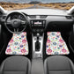 Sugar skull calaveras Mexican skull Car Seat Covers car mats, day of the dead car seat cover mats, dia de los muertos car accessories mats