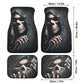 Grim reaper skull Car Seat Cover car mat, Halloween death car seat cover mat ghost skull car seat protector covers mat skeleton car mats