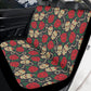 Floral skull pattern Car Seat Covers car mats Rose Candy skull car seat cover mats Halloween rose gothic skull car seat protector covers mat