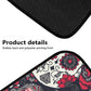 Floral sugar skull Car Seat Covers car mats Rose Candy skull car seat cover mats Halloween rose gothic skull car seat protector covers mat