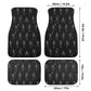 Skeleton dance skull Car Seat Cover car mat Gothic death car seat cover mat ghost skull car seat protector covers mat skeleton car protector
