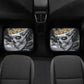 King Queen Grim reaper skull Car Seat Cover car mat Halloween death car seat cover mat ghost car seat protector covers mat skeleton car mats
