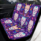 Day of the dead Car Seat Covers car mats Calaveras Candy skull car seat cover mats Halloween rose sugar skull car seat protector covers mat