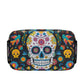Sugar skull lunch bag, day of the dead lunch bag, sugar skull lunch box, sugar lunch tote, day of the dead lunch tote, candy skull lunch bag
