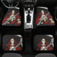 Death Grim reaper skull Car Seat Cover car mat, Halloween horror car seat cover mat ghost car seat protector covers mat skeleton car mats