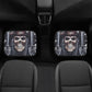 Grim reaper skull Car Seat Cover car mat Halloween death car seat cover mat evil horror skull car seat protector cover mat skeleton car mats