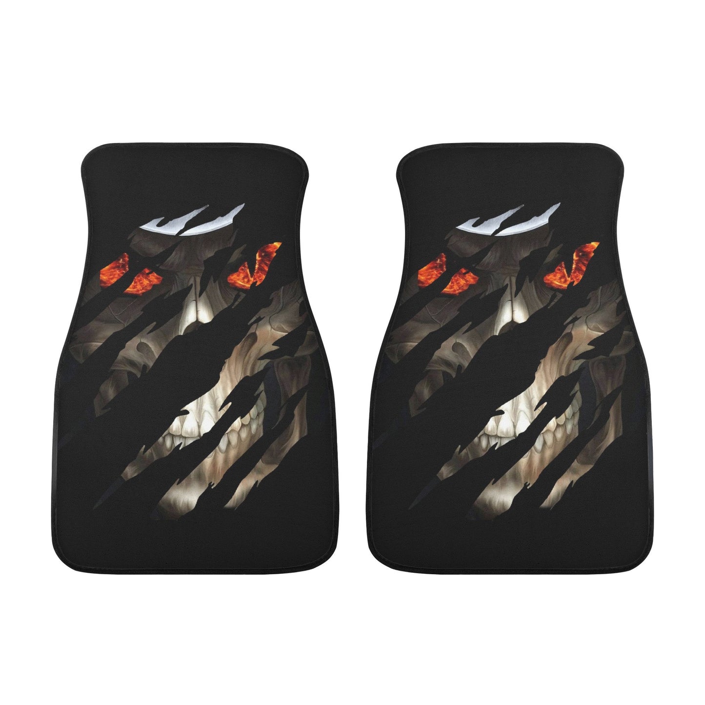 Horror Grim reaper skull Car Seat Cover car mat, Halloween death car seat cover mat ghost car seat protector covers mat skeleton car mats