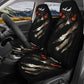 Horror Grim reaper skull Car Seat Cover car mat, Halloween death car seat cover mat ghost car seat protector covers mat skeleton car mats
