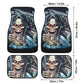 Skull Car Seat Cover car mat Halloween death seat cover mat ghost car seat protector cover Death skull mat skeleton car mat seat protector
