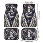 Skull Car Seat Cover car mat Halloween death seat cover mat ghost car seat protector cover Death skull mat skeleton car mat seat protector