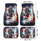 Skull Car Seat Cover car mat Halloween death seat cover mat ghost car seat protector cover Death skull mat skeleton car mat seat protector