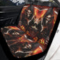 Skull Car Seat Cover car mat Halloween death seat cover mat ghost car seat protector cover Death skull mat skeleton car mat seat protector