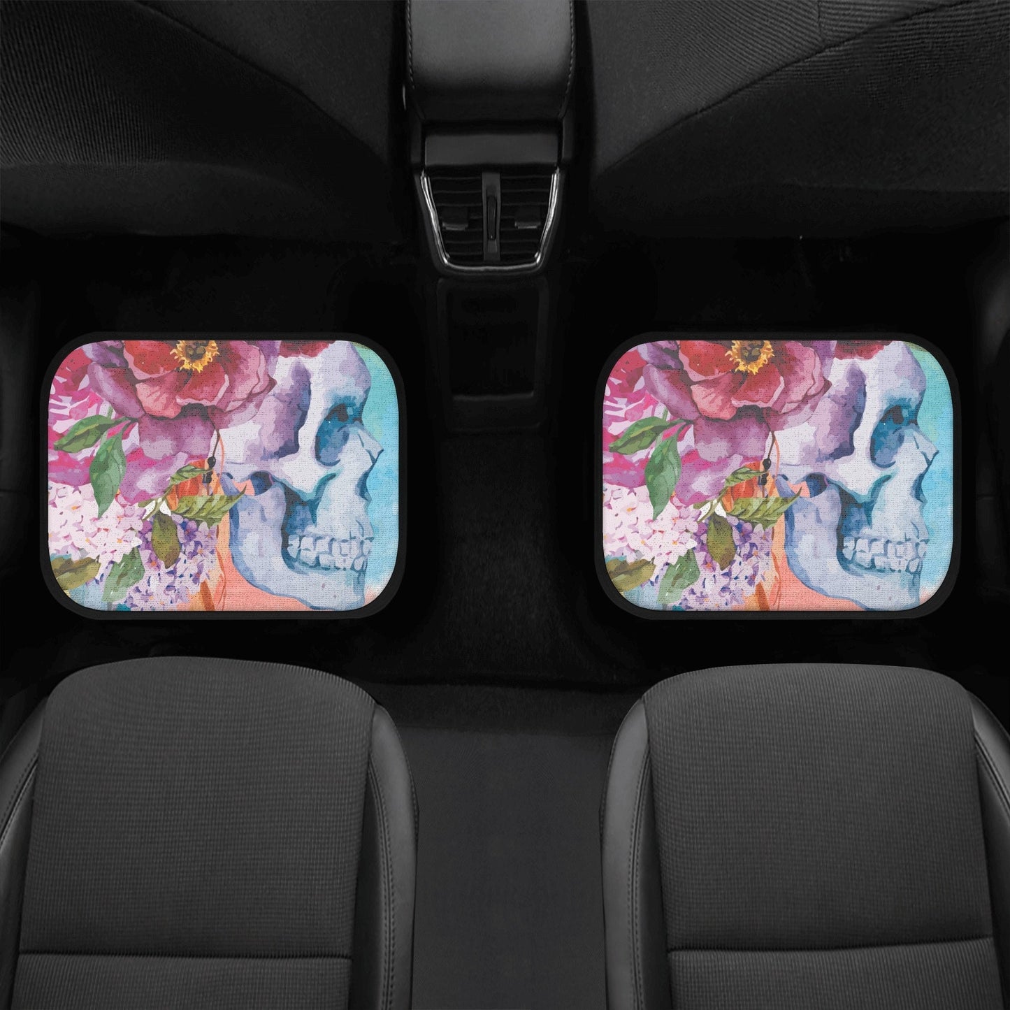 Skull Car Seat Cover car mat Halloween death seat cover mat ghost car seat protector cover Death skull mat skeleton car mat seat protector