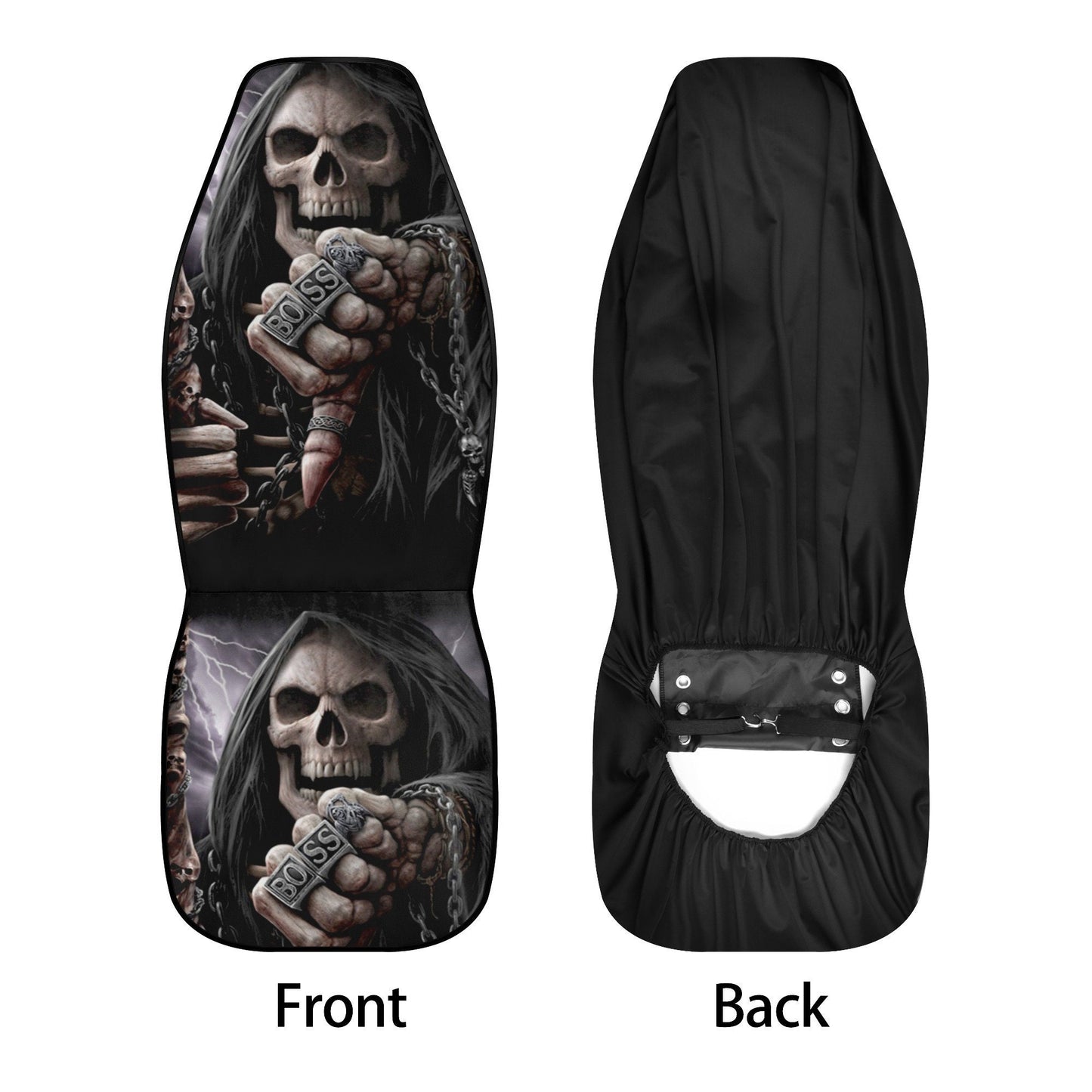 Skull Car Seat Cover car mat Halloween death seat cover mat ghost car seat protector cover Death skull mat skeleton car mat seat protector