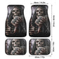 Skull Car Seat Cover car mat Halloween death seat cover mat ghost car seat protector cover Death skull mat skeleton car mat seat protector