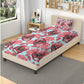 4pcs candy skull bedding set, skull duvet cover set, dia de los muertos skull bedding set, Mexican floral skull duvet cover pillow covers