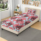 4pcs candy skull bedding set, skull duvet cover set, dia de los muertos skull bedding set, Mexican floral skull duvet cover pillow covers