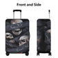 No see no hear no speak evil skull luggage covers, skull suitcase covers, Horror grim reaper gothic skull luggage suitcase covers protector