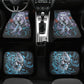 Candy skull girl Car Seat Covers car mat flower skull car seat protector Dia de los muertos girls car mat candy skull car seat cover mats