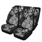 Sugar skull girl Car Seat Covers car mat Candy skull car seat protector Day of the dead girls car mat floral rose skull car seat cover mats