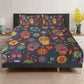 4pcs sugar skull bedding set, candy skull duvet cover set, day of the dead skull bedding set Halloween gothic skull duvet cover pillow cover