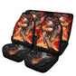 Dragon Skull Car Seat Cover car mat Halloween Gothic seat cover mat protector Grim reaper car seat skull mat skeleton car mat seat protector