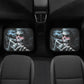 Biker Skull Car Seat Cover car mat Motorcycle skull death car seat cover, biker car seat protector skull mat skeleton car mat seat protector