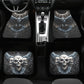 Gothic Skulls bird Car Seat Cover car mat Skeleton death seat cover mat Animal skull car seat protector skull mat skeleton car mat seat tool