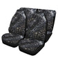 Horse Skull Car Seat Cover car mat Skeleton death seat cover mat Gothic horse skull car seat protector skull mat skeleton car mat seat cover