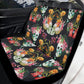 Skull Car Seat Cover car mat full set, Halloween car seat cover mat, Floral skull seat cover for car, gothic skull car mat seat protector