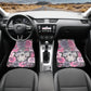 Flower Sugar skull Seat Covers for car mat flower skull car seat protector rose Mexican skull car mat candy skull car accessories seat cover
