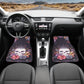 Skull Car Seat Cover car mat full set, Halloween car seat cover mat, KING skull seat cover for car gothic skull car mat seat protector cover