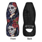 Sugar skull girl car seat cover, Sugar skull Car Seat Covers car mat flower skull car seat protector candy skull car accessories seat cover