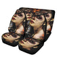 Sugar skull girl car seat cover, Sugar skull Car Seat Covers car mat flower skull car seat protector candy skull car accessories seat cover