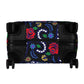 Sugar skull cat luggage covers, day of the dead candy skull suitcase cover, dia de los muertos skull mexican skull luggage suitcase covers