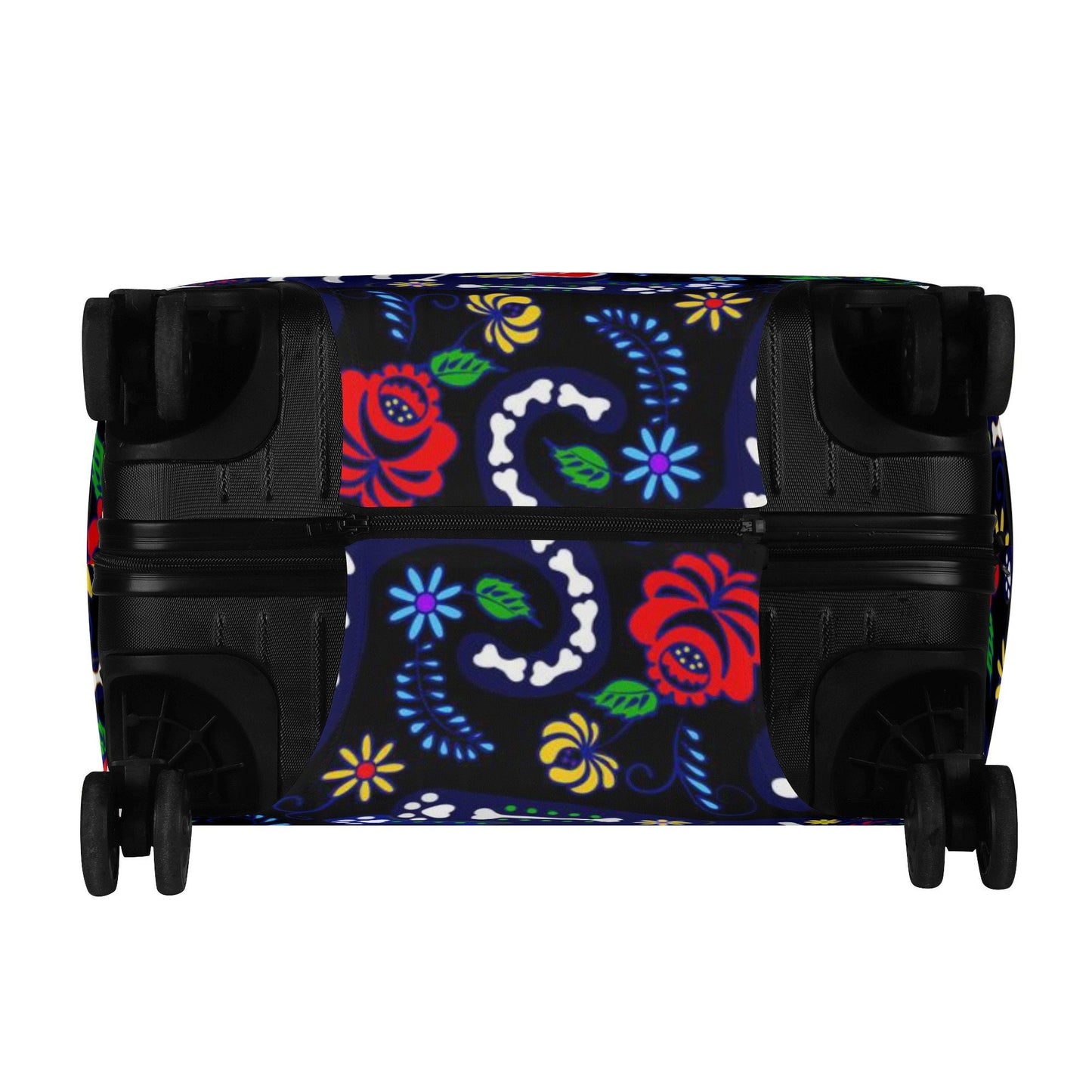 Sugar skull cat luggage covers, day of the dead candy skull suitcase cover, dia de los muertos skull mexican skull luggage suitcase covers