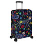 Sugar skull cat luggage covers, day of the dead candy skull suitcase cover, dia de los muertos skull mexican skull luggage suitcase covers