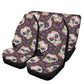Sugar skull car seat cover, Candy skull Car Seat Covers car mat Mexico skull car seat protector candy skull accessories seat cover for car