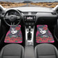 Sugar skull girl car seat cover, Sugar skull Seat Covers for car, flower skull car seat protector mat candy skull car accessories seat cover