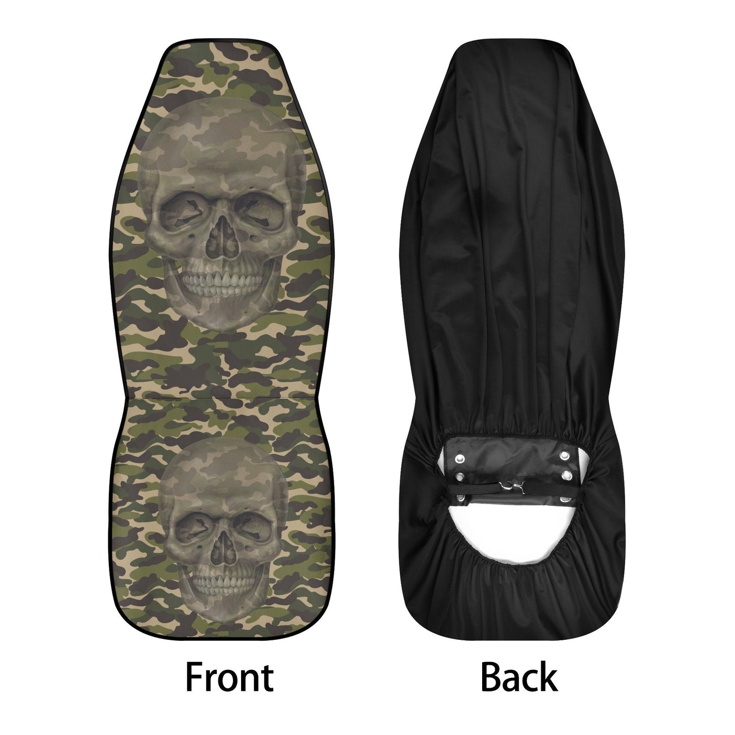 Skull Car Seat Cover car mat full set, Halloween car seat cover mat, Gothic  skull car mat, skeleton gothic skull mat seat protector for car