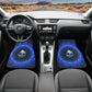 Gothic Skull Car Seat Cover car mat full set, Grim reaper skull seat cover mat for car Flaming skull gothic car seat cover Halloween car mat