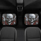Motorcycle Skull Car Seat Cover car mat, Grim reaper skull seat cover mat for car Biker gothic skull gothic car seat cover Halloween car mat