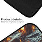 Flaming Skull Car Seat Cover car mat full set, Grim reaper skull seat cover mat for car Gothic skull car seat cover, skull mat cover for car
