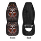 Skull Seat Cover for car, skull mat for car, Grim reaper skull seat cover mat for car Gothic skull car seat cover, skull mat cover for car
