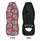 Candy skull calaveras Mexican skull Car Seat Covers car mats, day of the dead car seat cover mats, sugar skull car accessories covers mats
