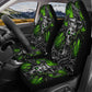 Dragon Skull car seat cover car mat, skull mat seat cover for car, Skeleton skull seat cover mat for car, Halloween skull mat cover for car