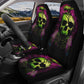 Gothic Skull Seat Cover for car skull mat for car Skeleton skull seat cover mat for car Halloween skull car seat cover, skull mat for car