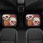 Sugar skull seat cover for car, Dia de los muertos skull Seat Covers mat for car, Candy skull car seat protector skull seat cover for car